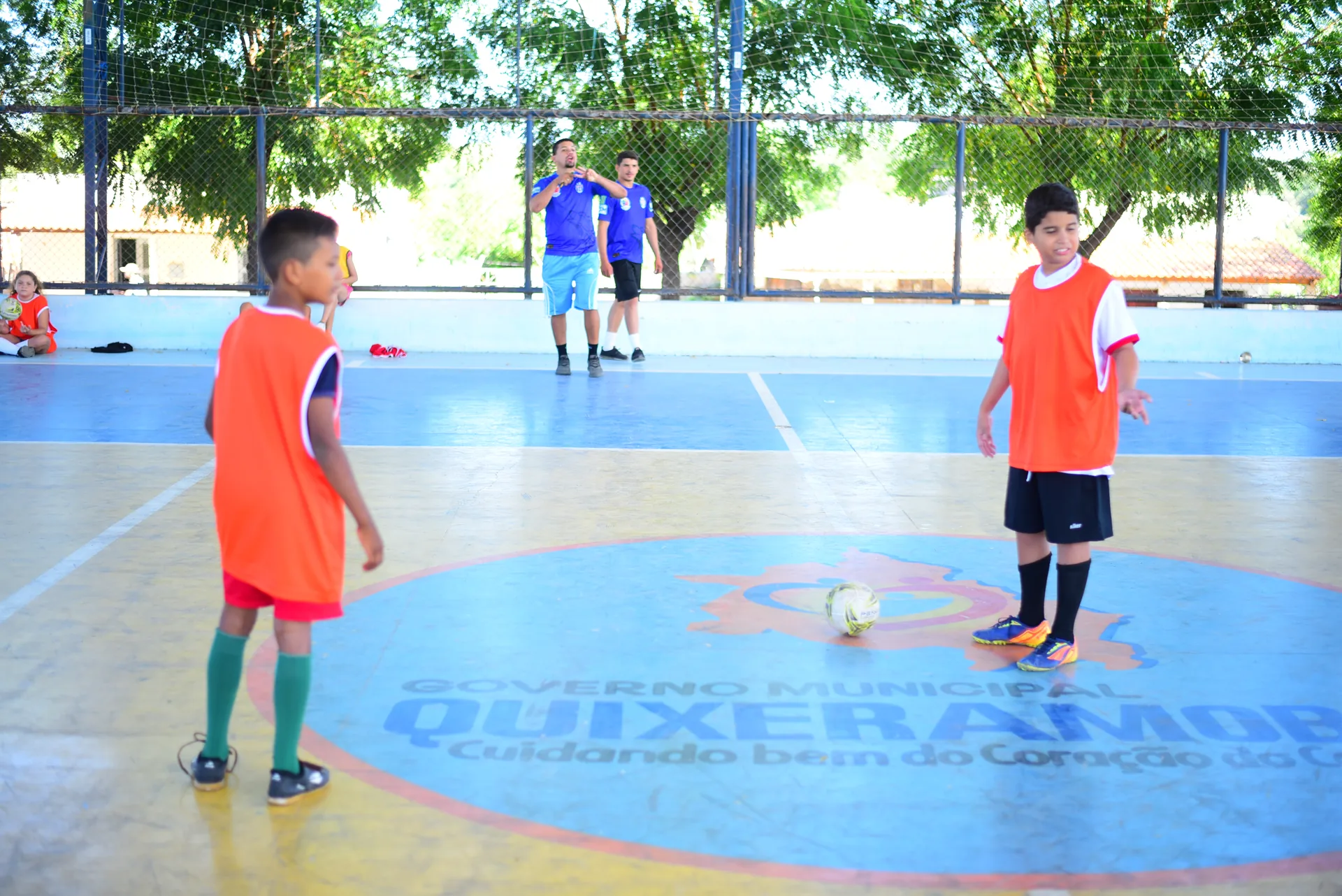 Partida de futsal